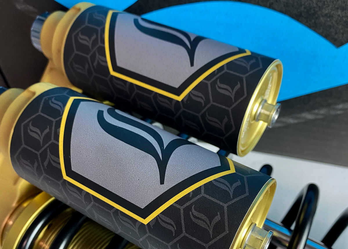 Legend Suspension REVO ARC Canister Decal - Gold — 4320-2402