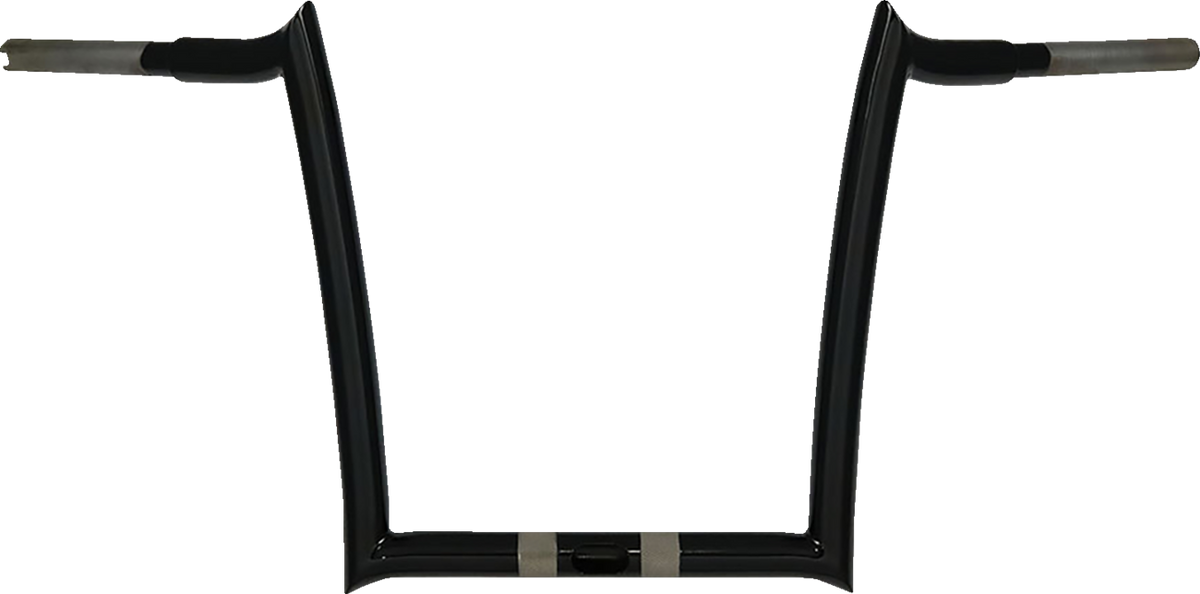 1-1/4" Monkey Drag Bar Handlebar - 12" - Black (PYO:OEMB-15L-12 B) by Paul Yaffe Bagger Nation