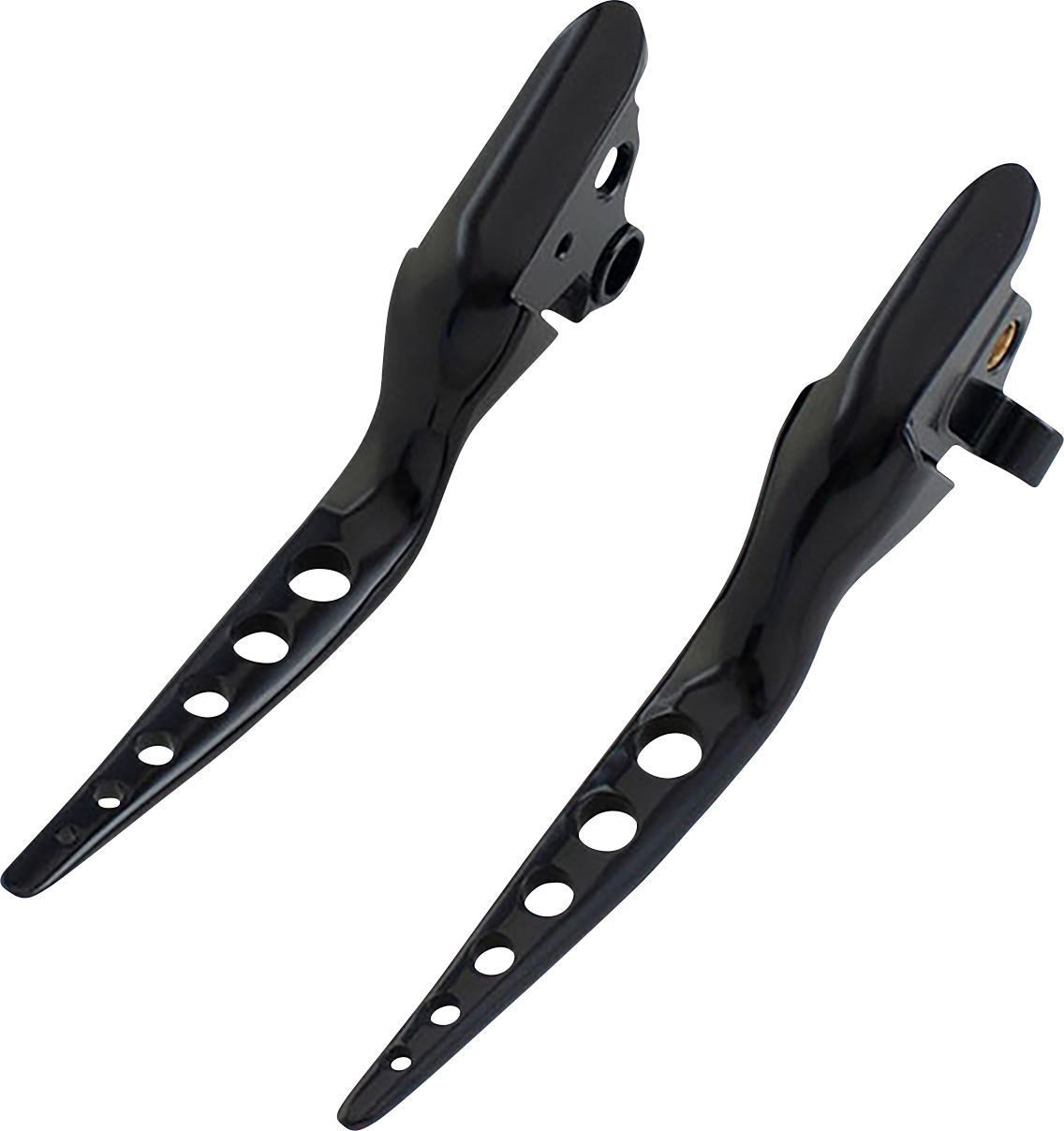 Racing Hand Levers - Black (PYO:RL-08-13-B) by Paul Yaffe Bagger Nation