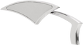 Mirrors - Power - Side View - Teardrop - Chrome - Pair (PYO:PMP-C) by Paul Yaffe Bagger Nation