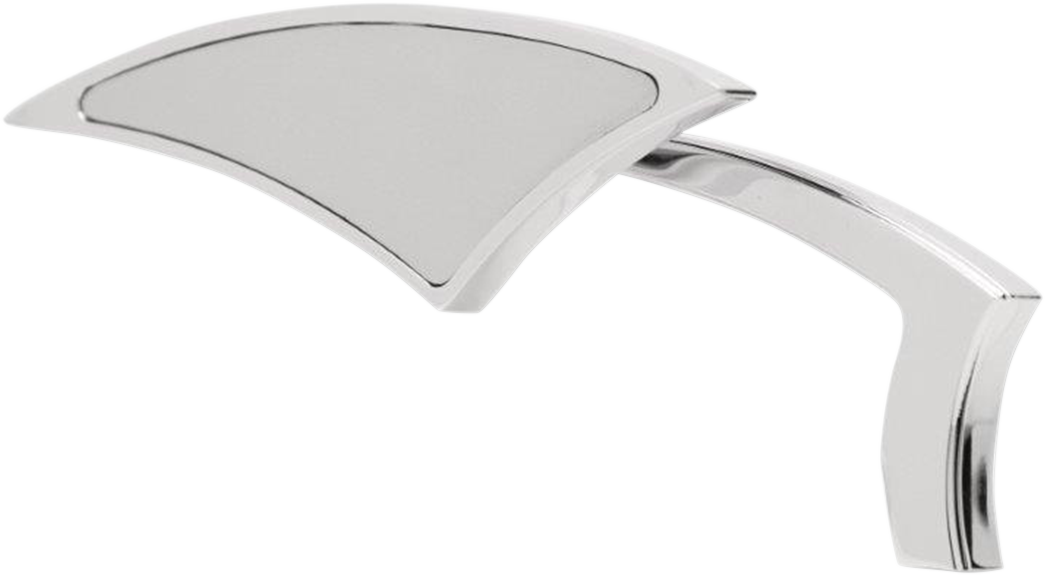 Mirrors - Power - Side View - Teardrop - Chrome - Pair (PYO:PMP-C) by Paul Yaffe Bagger Nation