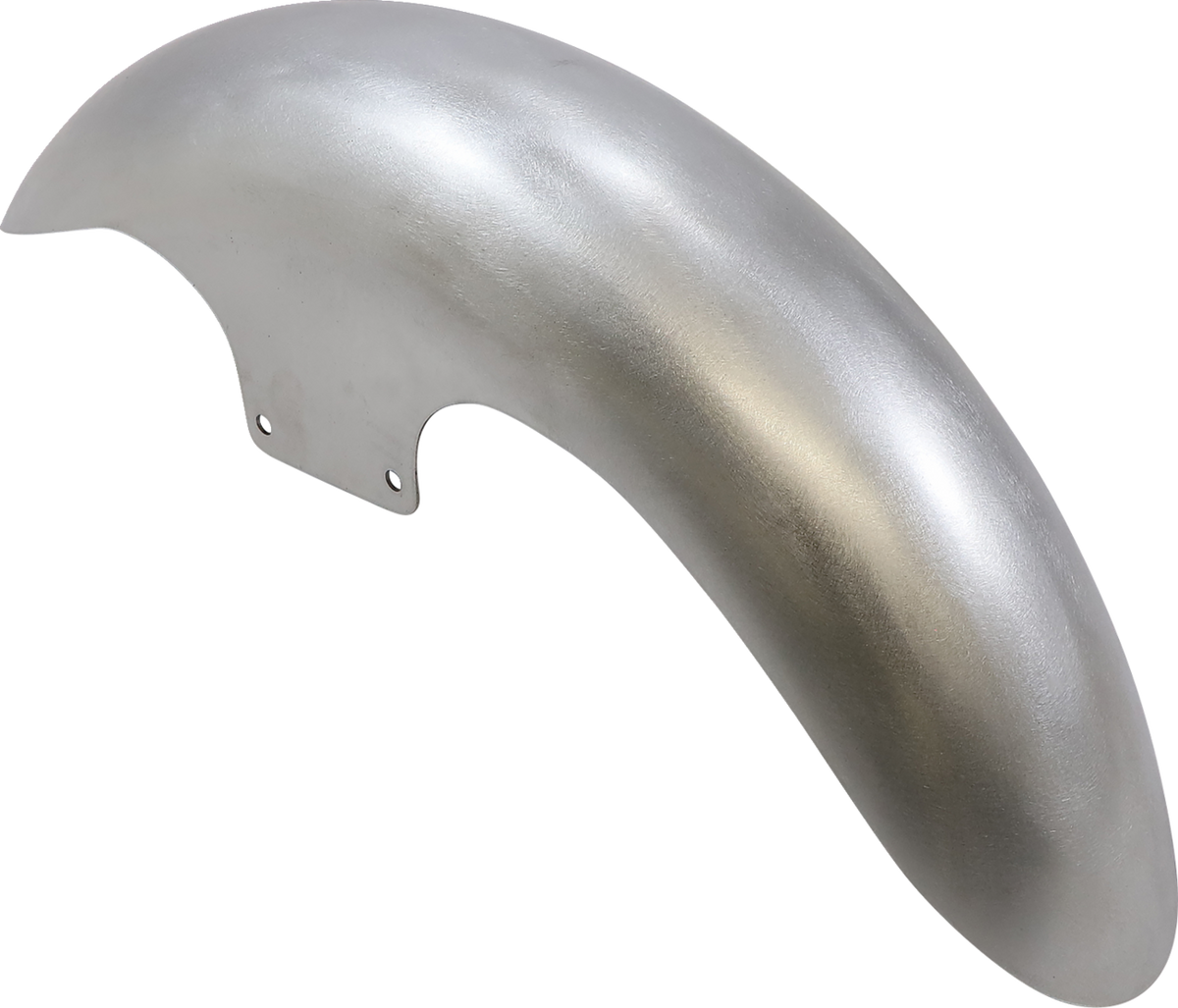 Cafe Front Fender - 19" Wheel - With Satin Adapters (PYO:CAFE-19-14L-S) by Paul Yaffe Bagger Nation