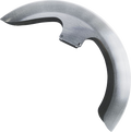 Thicky Front Fender - OEM 16"-19" Wheel - With Chrome Adapters - HD Touring/Trike (THICKY-OEM-14L-C) by Paul Yaffe Bagger Nation