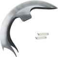 Talon Front Fender - 23" Wheel - With Chrome Adapters - HD Touring (TALON23-14L-C) by Paul Yaffe Bagger Nation