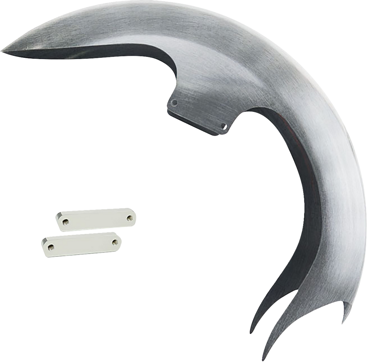 DEI Front Fender - 21" Wheel - With Chrome Adapters - Touring Models (DEI21-14L-C) by Paul Yaffe Bagger Nation