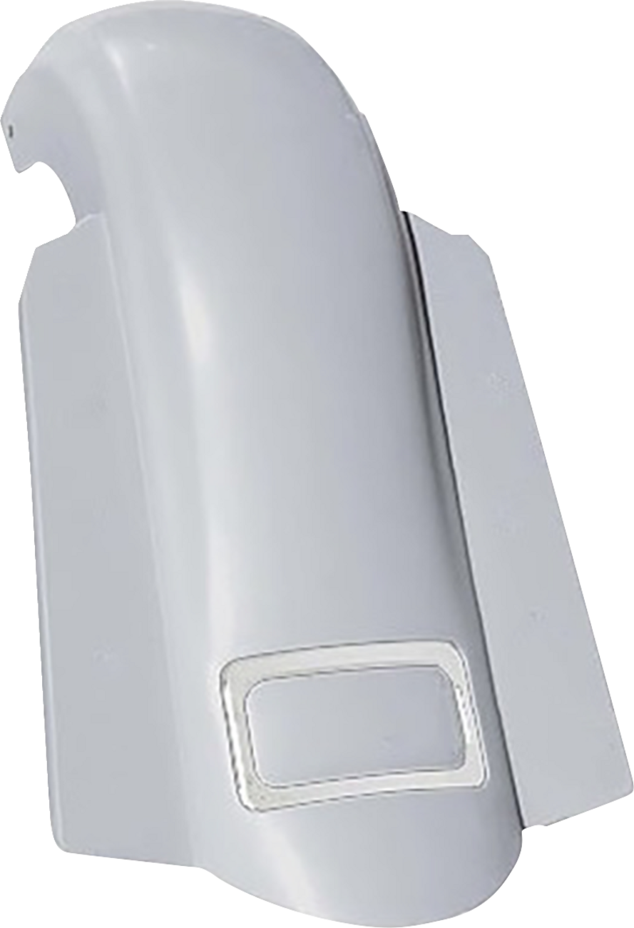 Short Sport Rear Fender - With Chrome Plate Frame - HD Touring '14-'26 (PYO:RF-SS-C) by Paul Yaffe Bagger Nation