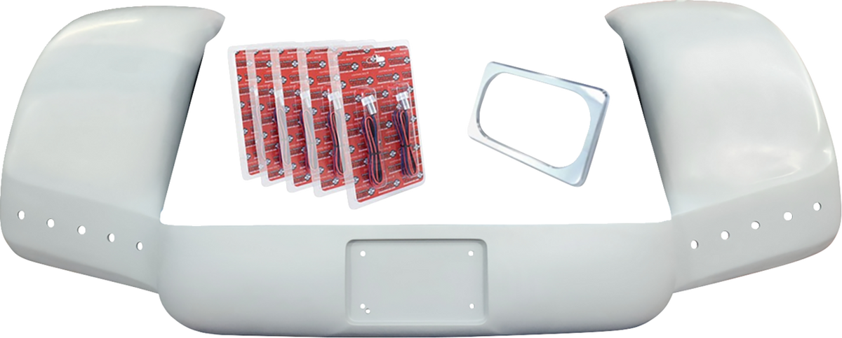 Pro Street Rear Fender - Chrome Plate Frame - No Outlet (FPSFK-N-NO-5TB-C) by Paul Yaffe Bagger Nation