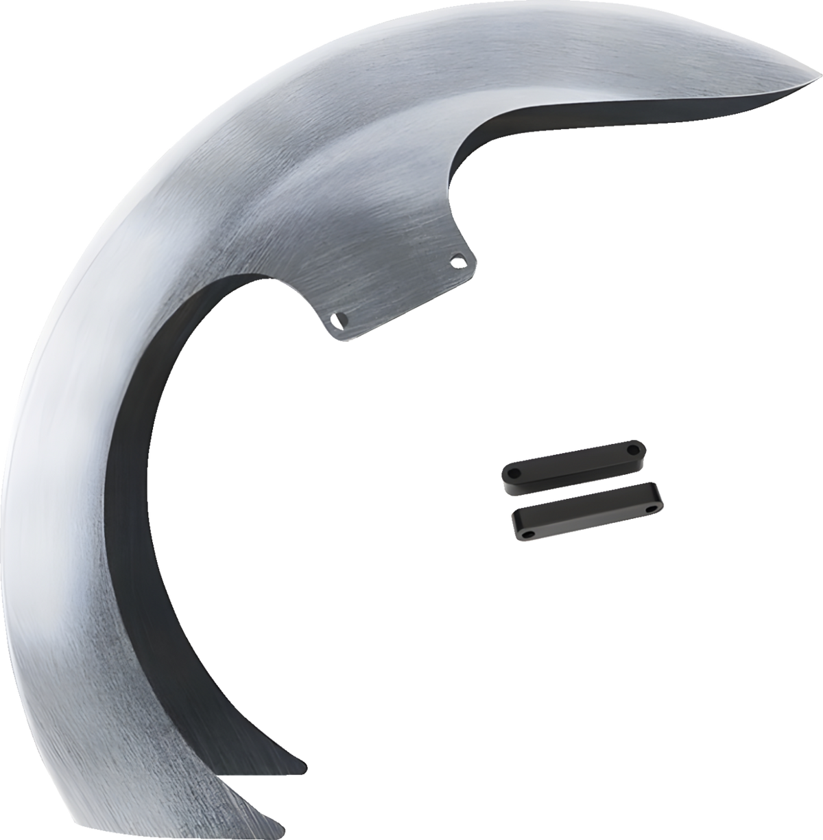 DEI Front Fender - 19" Wheel - With Black Adapters - HD Touring (PYO:DEI-OEM-23CVO-B) by Paul Yaffe Bagger Nation