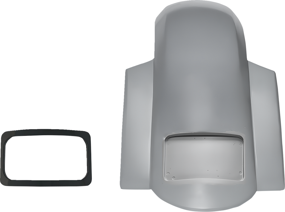 Short Sport Rear Fender - With Black Plate Frame - HD Touring '23-'26 (PYO:RF-SS-CVO-B) by Paul Yaffe Bagger Nation