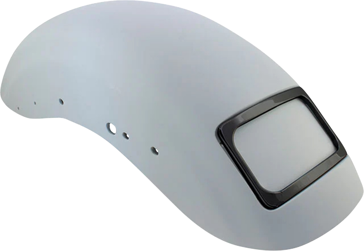 The Fix Rear Fender - Black Plate Frame - HD Sportster® '14-'22 (PYO:CRF-SP-B) by Paul Yaffe Bagger Nation