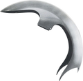 Talon Front Fender - For 18" Wheel - HD Softail (PYO:TALON-OEM-18SG-B) by Paul Yaffe Bagger Nation