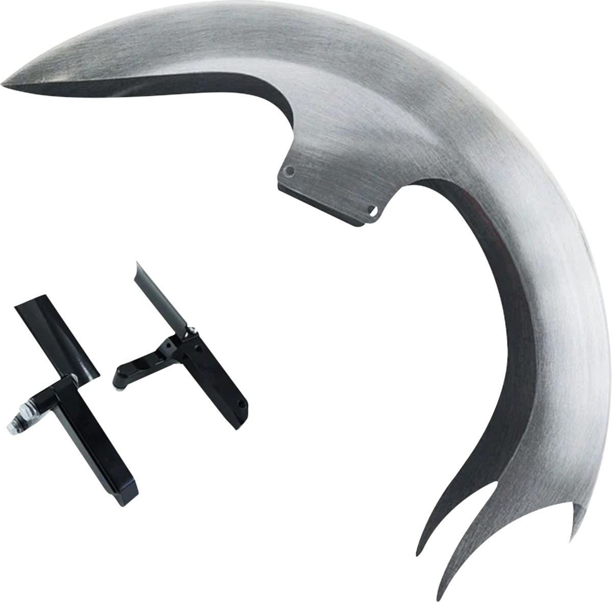 Talon Front Fender - For 21" Wheel - HD Softail (PYO:TALON21-18SG-B) by Paul Yaffe Bagger Nation