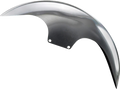 Cafe Front Fender - OEM 19" Wheel - With Satin Finish Fork Adapters - HD (PYO:CAFE-OEM-M8ST-S) by Paul Yaffe Bagger Nation