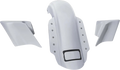 Swoop Rear Fender - With Side Covers - Black Plate Frame - Lightning Bolts - HD Touring (PYO:KIT-3PC-DO-STD-B) by Paul Yaffe Bagger Nation