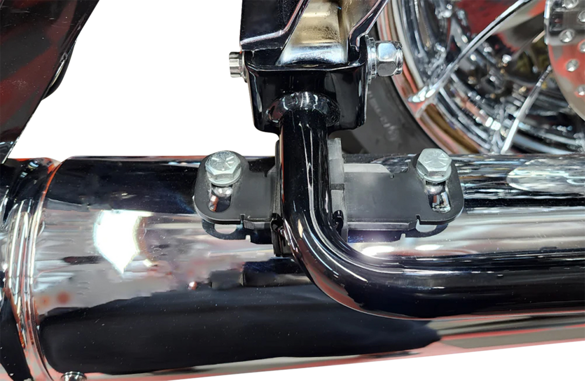 Straight Pipe Adjustment Exhaust Brackets (PYO:SPAB) by Paul Yaffe Bagger Nation