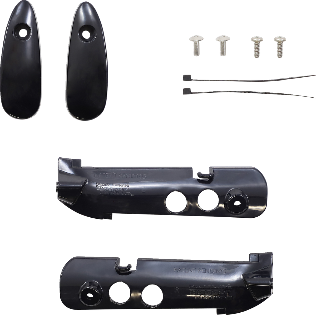 Turn Signal Eliminator - Black - Road Glide (PYO:TSE-15L-B) by Paul Yaffe Bagger Nation