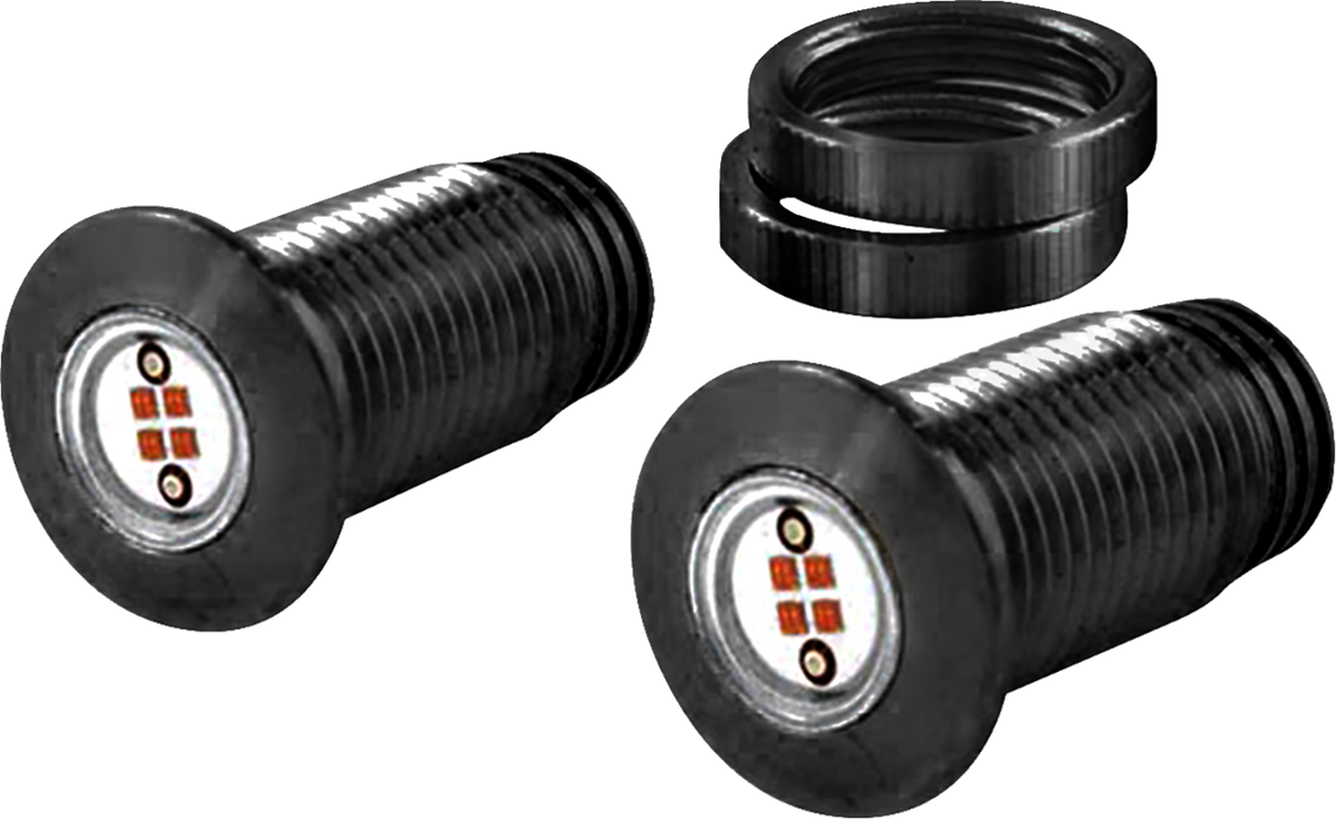 Lightning Bolts Kit - Run/Brake/Turn - Black (PYO:BB-LB-B) by Paul Yaffe Bagger Nation