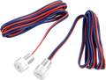 Super Bright Red LED - Silver (PYO:BOLTS-BRK-S) by Paul Yaffe Bagger Nation