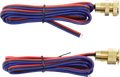 Lightning Bolts - Red - Brass (PYO:BOLTS-BRK-BR) by Paul Yaffe Bagger Nation