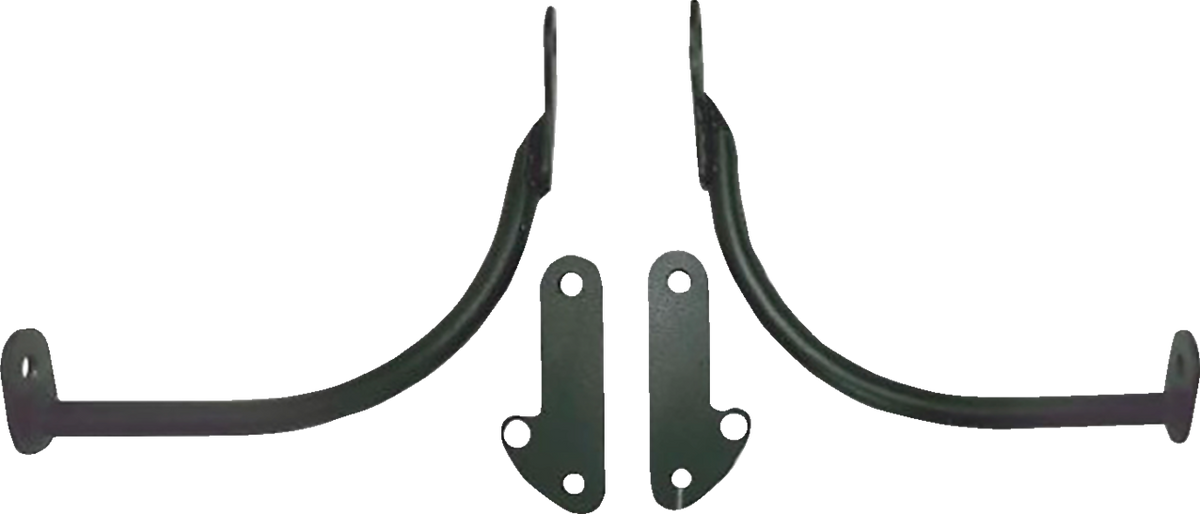 Fairing Support Bar - Black - FXLRST (PYO:FSB-22LRST-STL-B) by Paul Yaffe Bagger Nation