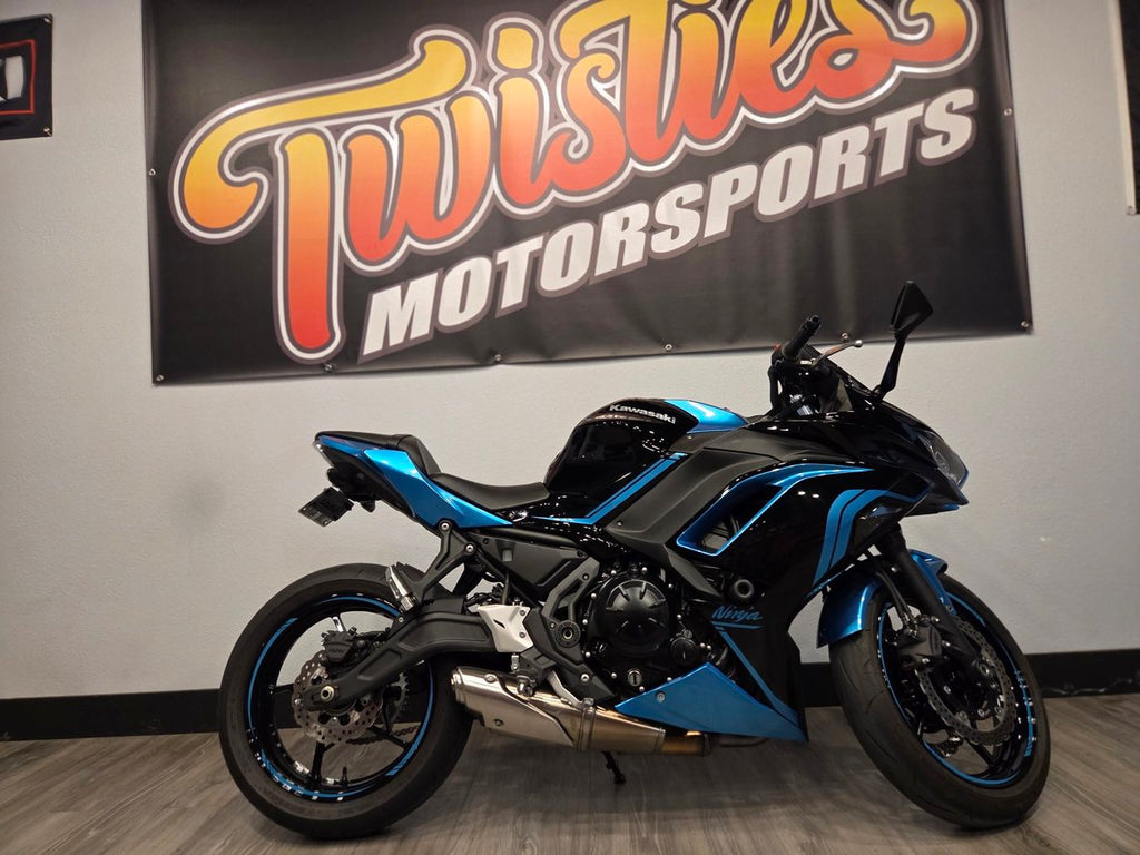 2023 Kawasaki Ninja 650 — Only 973 Miles
