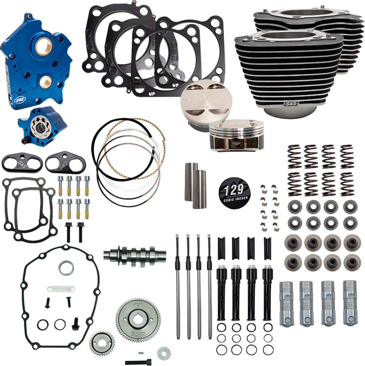 129" Power Package for M8 by S&S Cycle