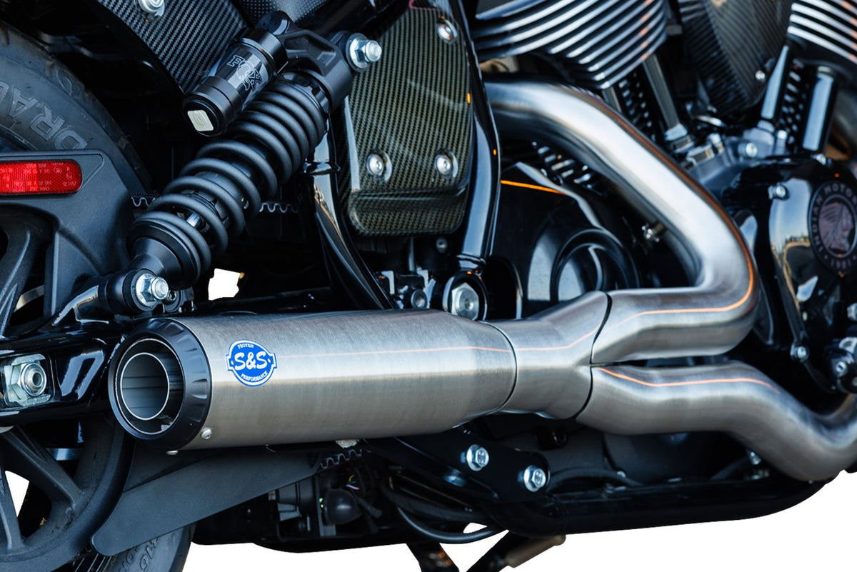 2-into-1 Qualifier Exhaust System by S&S Cycle