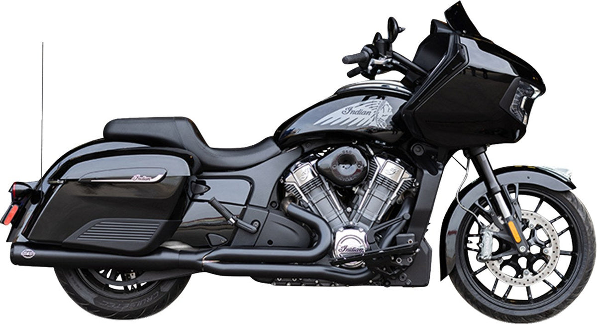2-into-1 Qualifier Exhaust System by S&S Cycle