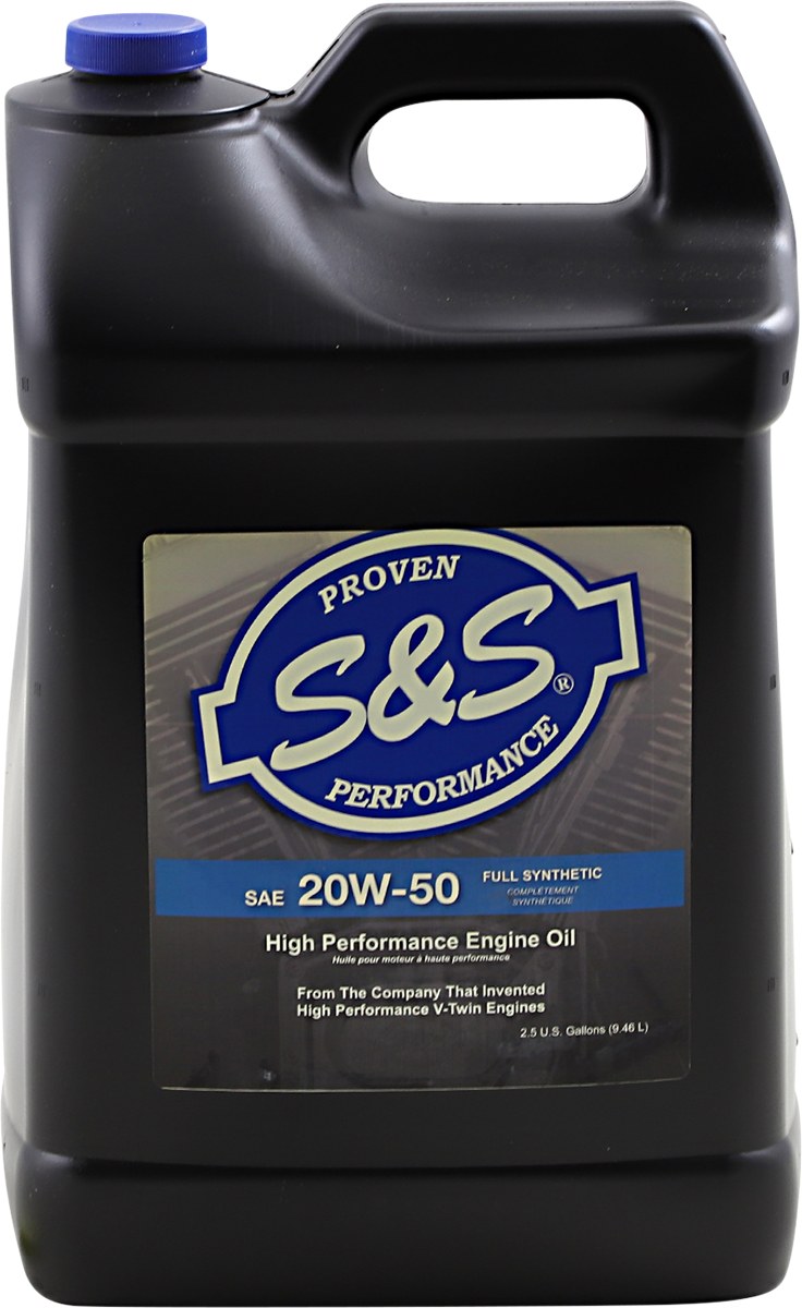 High Performance Synthetic 20W-50 Engine Oil by S&S Cycle