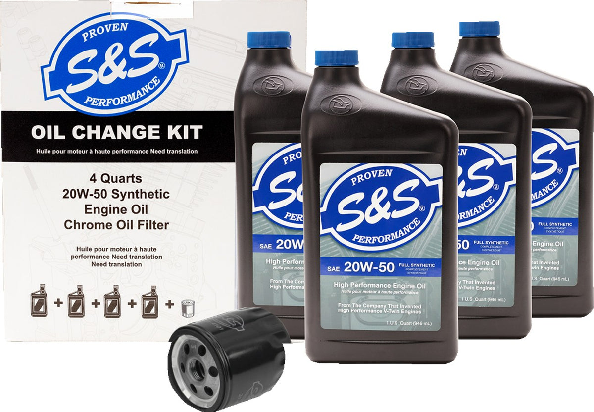 Oil Change Kit by S&S Cycle