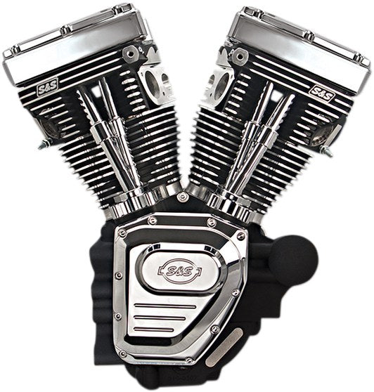 T124 Low Compression Long Block Engine by S&S Cycle