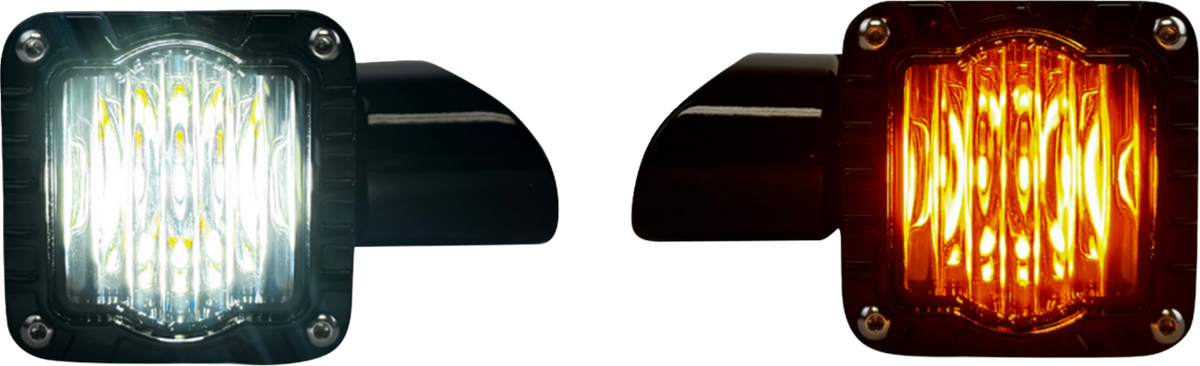 Shark Demon™ High-Performance LED Front Turn Signals