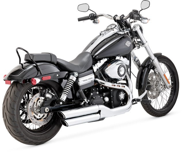 3" Twin Slash Slip-On Mufflers by Vance & Hines