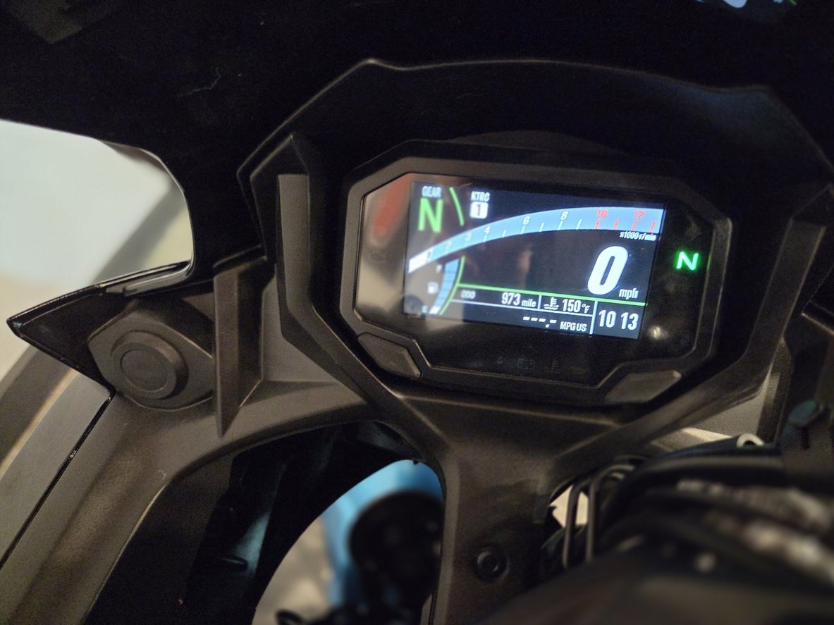 2023 Kawasaki Ninja 650 — Only 973 Miles
